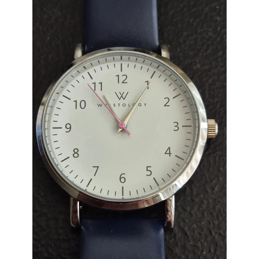 Wristology Olivia Mens Watch Large White Dial Case Stylish‎ Classiccore Sharp